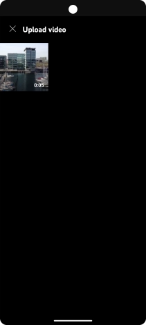 Press the required video clip.