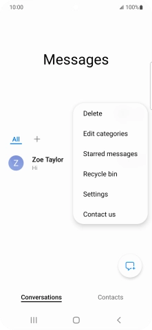 Press Settings. Press Settings.
