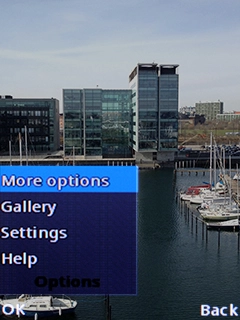 Select More options.