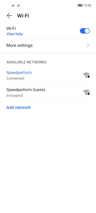 Slide your finger upwards starting from the bottom of the screen to return to the home screen.
