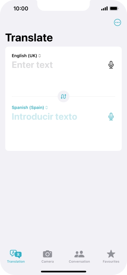 Press the first drop down list.