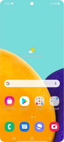 The text/picture message icon shows that you've received a new text or picture message.