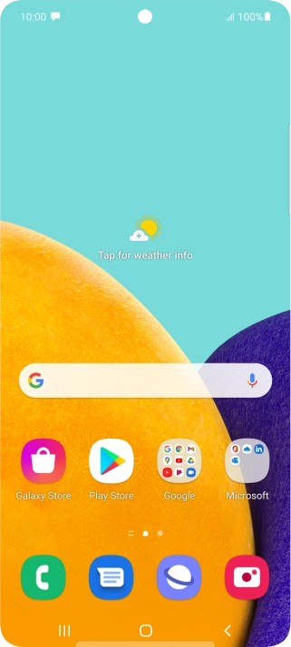 The text/picture message icon shows that you've received a new text or picture message.