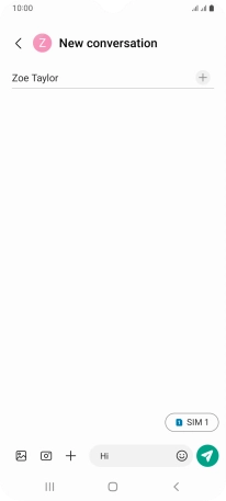 Press the picture icon.