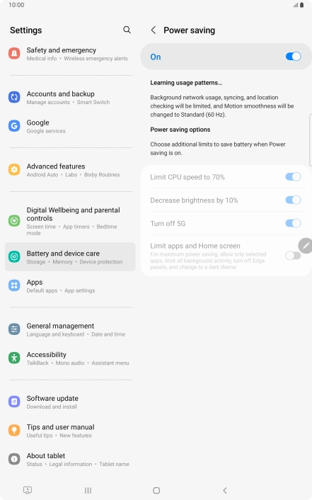 Press the Home key to return to the home screen. Press the Home key to return to the home screen.