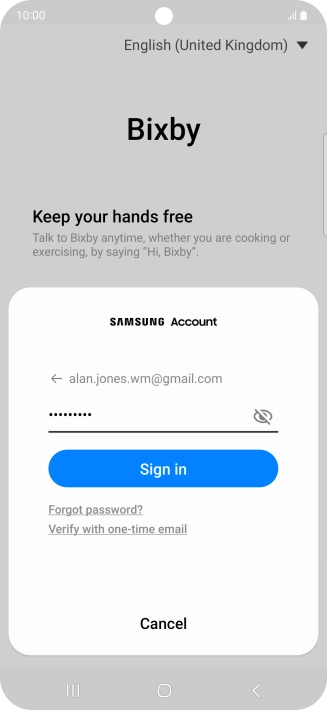 Press Sign in. Press Sign in.