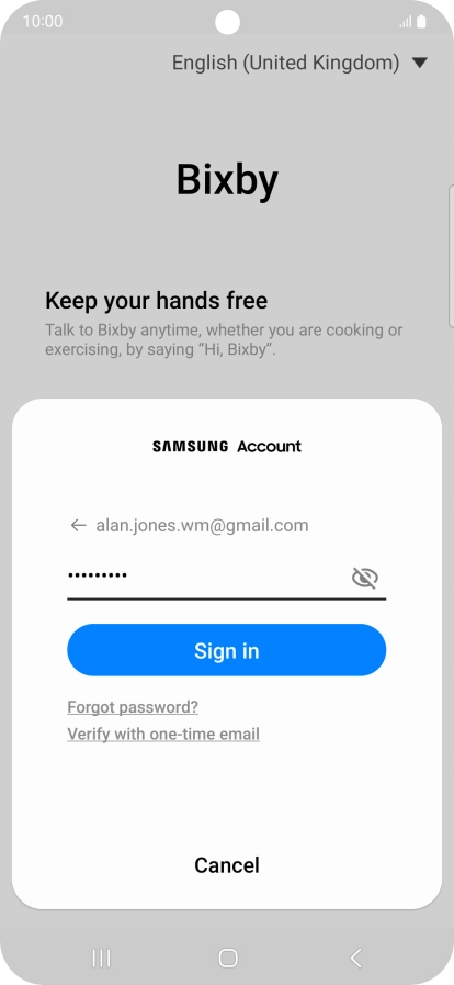 Press Sign in. Press Sign in.