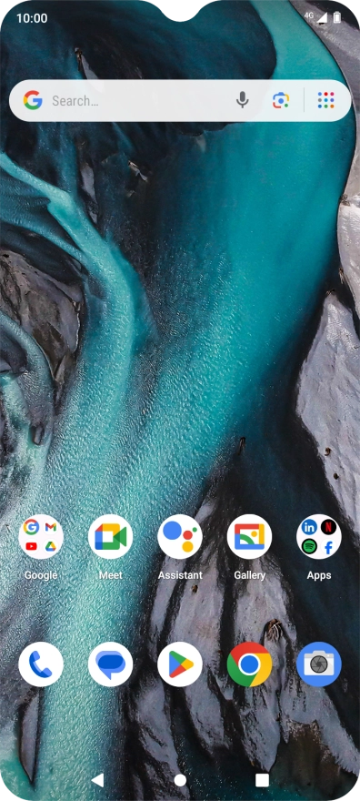 The network mode icon shows the network mode currently used by your phone.