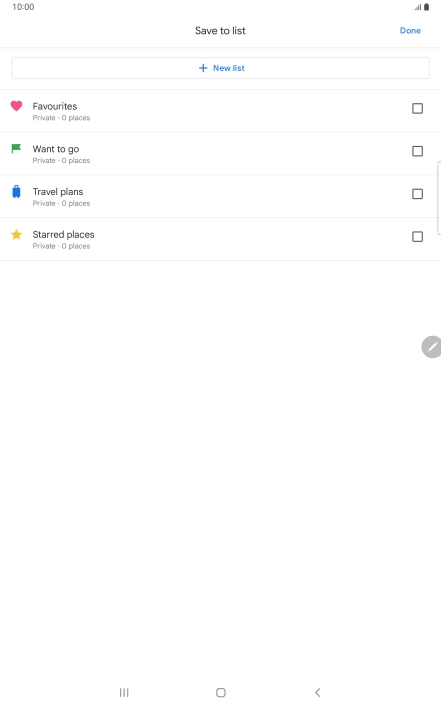 Press the required setting. Press the required setting.