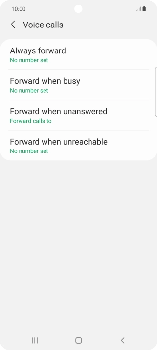 Press the Home key to return to the home screen. Press the Home key to return to the home screen.