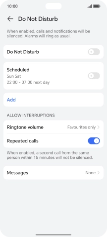 Press the indicator next to Press the indicator next to