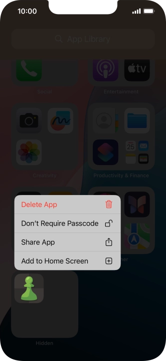 Press Don't Require Passcode. Press Don't Require Passcode.