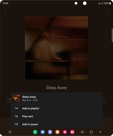 Press Add to playlist.