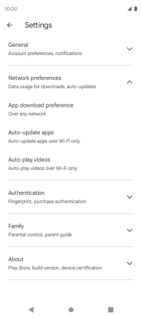 Press Auto-update apps. Press Auto-update apps.