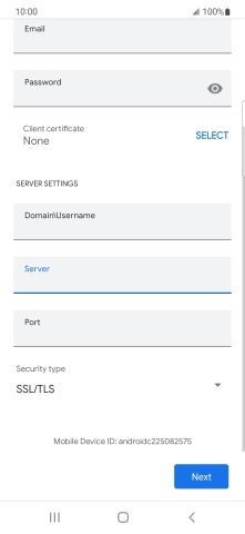 Press the field below Press the field below