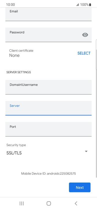 Press the field below Press the field below