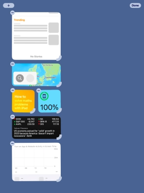 Press the add icon. Press the add icon.