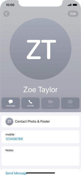 Slide your finger upwards starting from the bottom of the screen to return to the home screen.