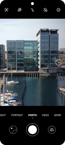 If the camera is turned on, press VIDEO.