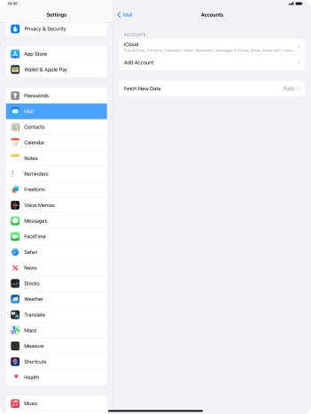 Slide your finger upwards starting from the bottom of the screen to return to the home screen.