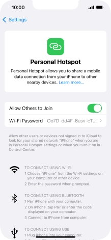Slide your finger upwards starting from the bottom of the screen to return to the home screen.