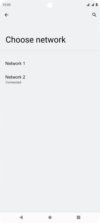 Press the Return key. Press the Return key.
