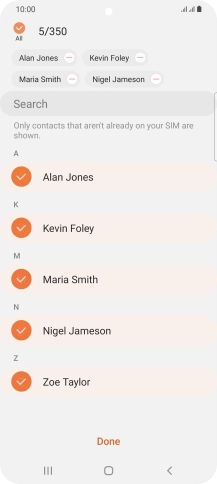 Press Done. Press Done.