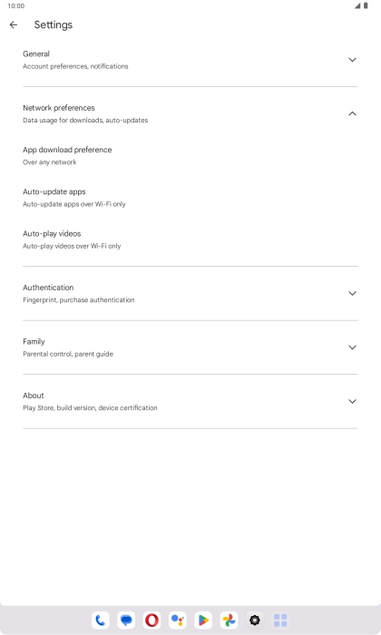 Press Auto-update apps. Press Auto-update apps.