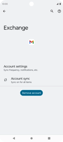 Press Account settings. Press Account settings.