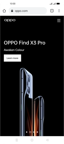 Press the address bar.