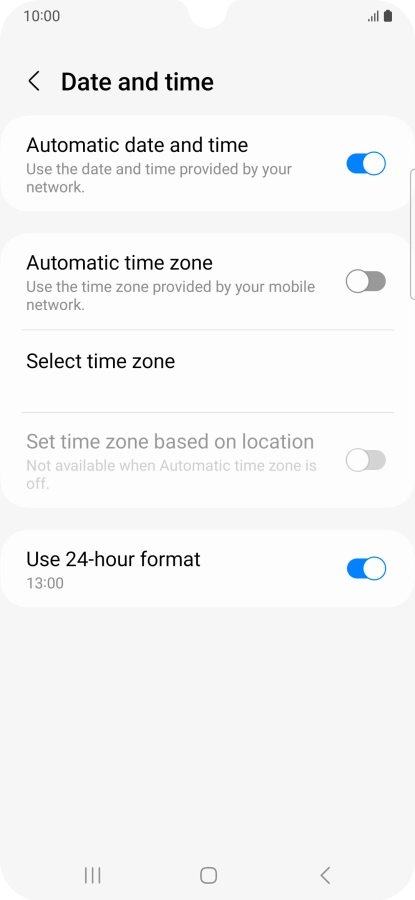 Press the indicator next to Press the indicator next to
