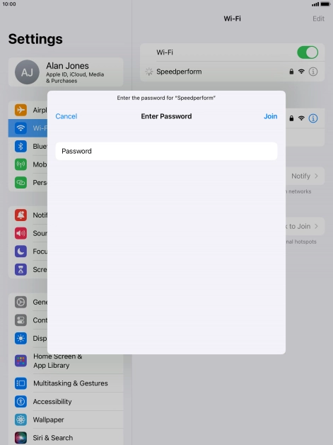 Press Join. Press Join.