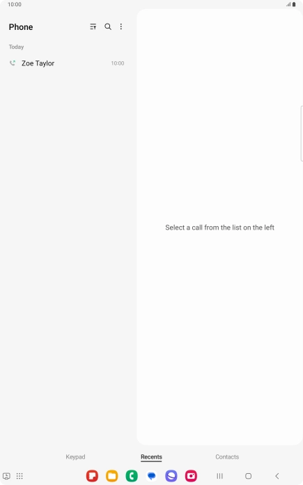 Press the required number.