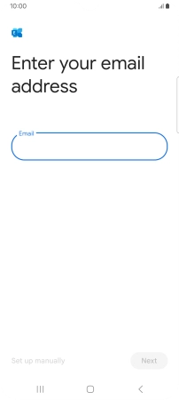 Press the field below 