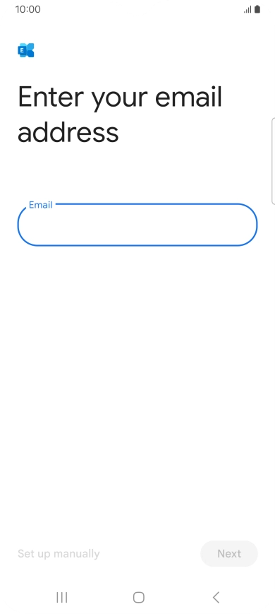 Press the field below 