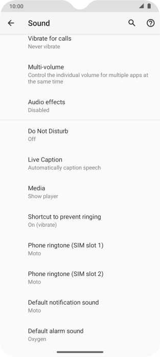 Press Phone ringtone.