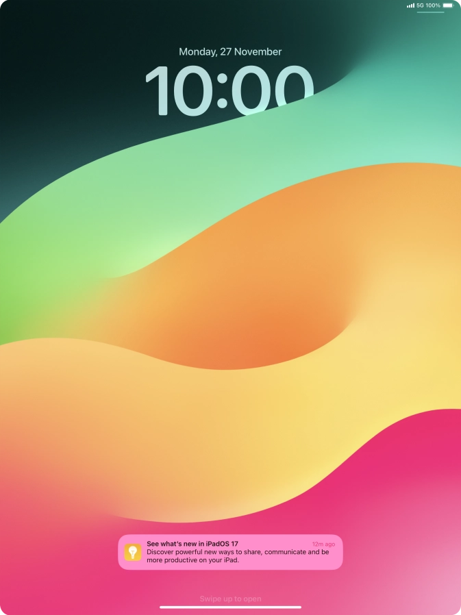 Press the required notification and follow the instructions on the screen to use the selected function.