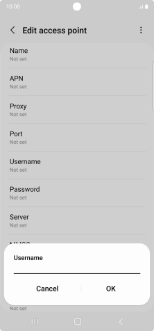 Key in wap and press OK.