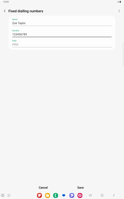 Press PIN2 and key in your PIN2. The default PIN2 is 1111. Press PIN2 and key in your PIN2. The default PIN2 is 1111.