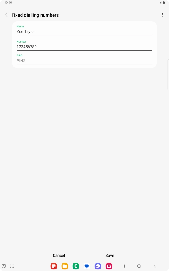Press PIN2 and key in your PIN2. The default PIN2 is 1111. Press PIN2 and key in your PIN2. The default PIN2 is 1111.