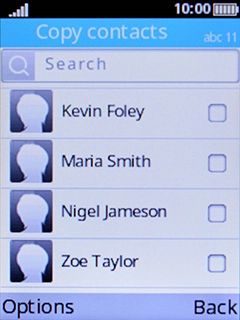 Select Options.