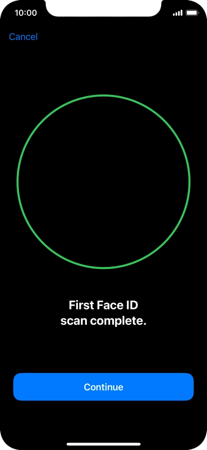 Press Continue. Press Continue.