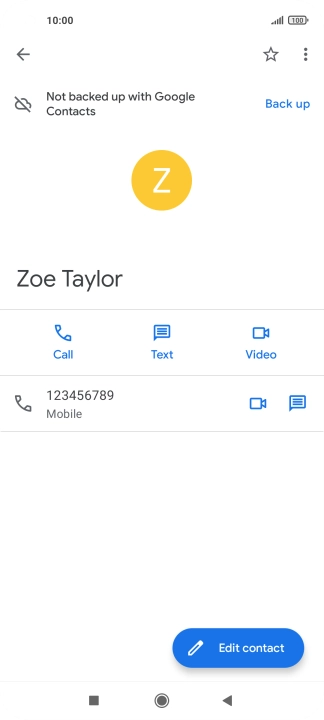 Press the required number.