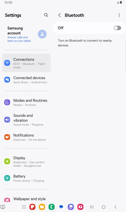 Press the indicator to turn on the function.