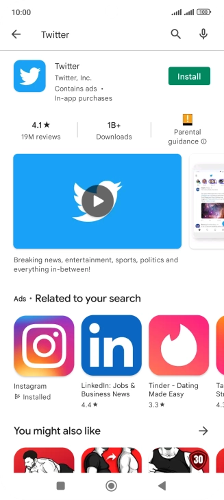 Press Twitter.