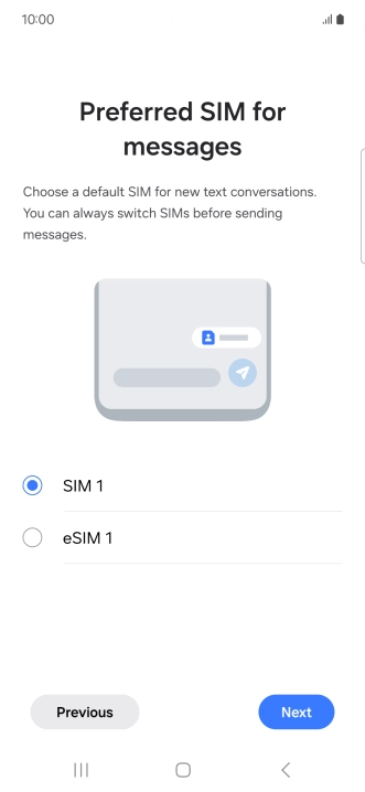 Press the required price plan.