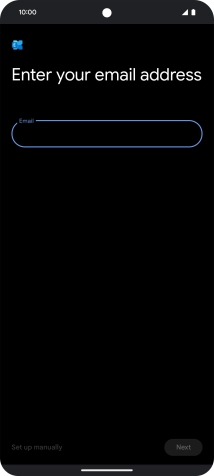 Press the field below 