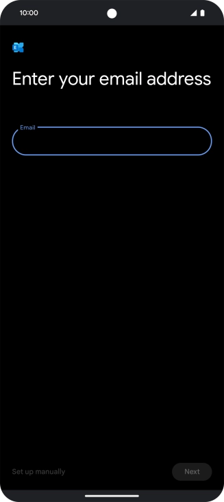 Press the field below 