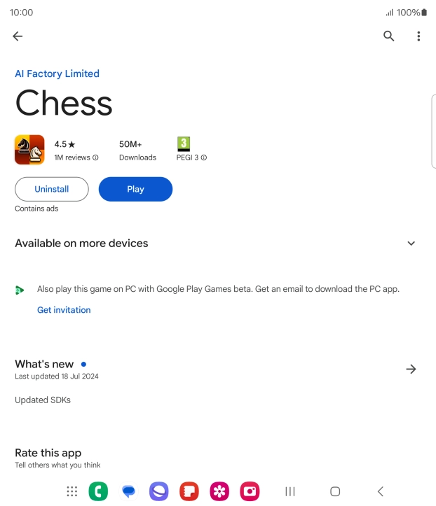 Press Uninstall. Press Uninstall.