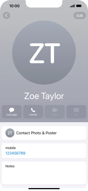Slide your finger upwards starting from the bottom of the screen to return to the home screen.
